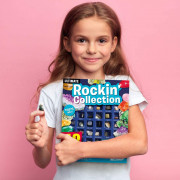 amazon全球熱賣 兒童STEM科學教育--48件礦石水晶瑪瑙螢石標本考古鑑定盒套裝