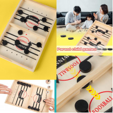 amazon人氣熱賣 親子桌面競技雙人彈射棋Foosball Winner Board Game益智桌遊玩具