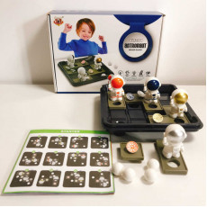 amazon人氣熱賣 Space Astronaut太空人移動棋邏輯推理益智棋盤桌遊