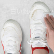 人氣熱賣 日本KINBATA白鞋擦鞋清潔濕紙巾•擦鞋清潔神器• 【家庭超值裝：一套5包】