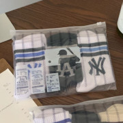 韓國人氣熱賣 MLB運動中筒襪 【超值家庭裝: 3對/包】