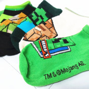 超人氣熱賣 Minecraft船襪【5入/組】超值裝