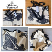 日本雜志附錄• Vivienne Westwood簡約休閒可上膊可手拎帆布Tote袋 