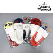 New新登場??日本Vivienne Westwood經典LOGO圖形隱形淺口船襪5對入/組（每色1對）