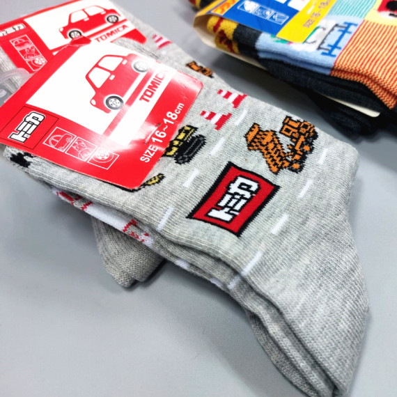 日本人氣熱賣 TOMICA兒童襪【3對/組】