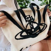 【日本國内限定】日本雜誌附錄•Vivienne Westwood大容量購物袋帆布袋環保袋