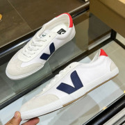 韓國限定版 VEJA經典復刻帆布深藍V白波鞋