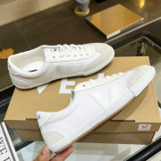 韓國限定版 VEJA經典復古帆布白色V白波鞋