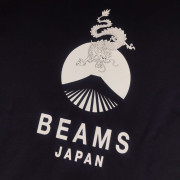 日本人氣潮牌 BEAMS JAPAN限定版富士山龍韻印花情侶短袖Tee