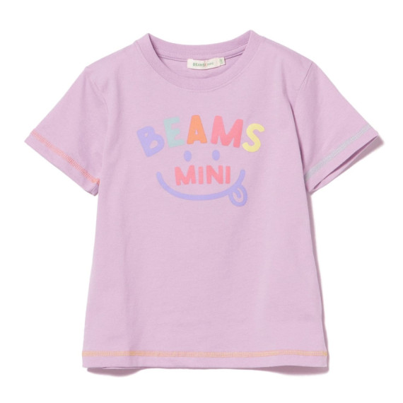 日本人氣 BEAMS Mini Smile兒童印花短袖Tee 24SS04