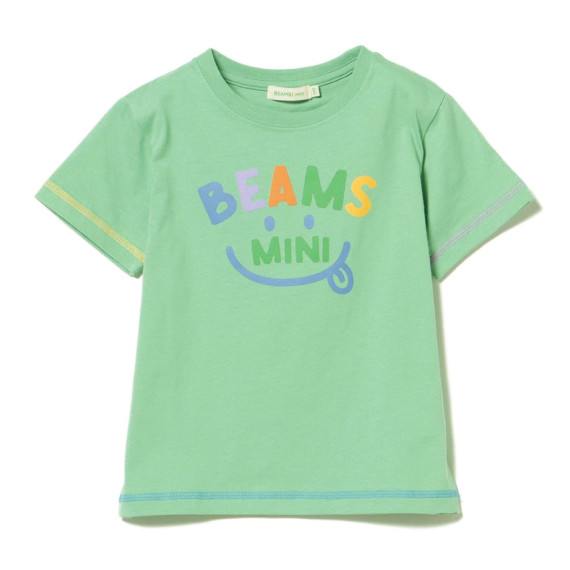 日本人氣 BEAMS Mini Smile兒童印花短袖Tee 24SS05