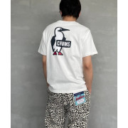 日本人氣潮牌 CHUMS經典LOGO刺繡印花短袖Tee