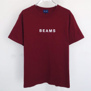 日本限定 BEAMS經典基礎色LOGO印花短袖Tee