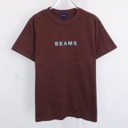 日本限定 BEAMS經典基礎色LOGO印花短袖Tee