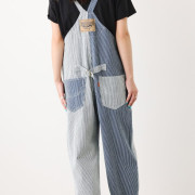 日本小眾潮牌RODEOCROWNS原創拼色牛仔工裝褲