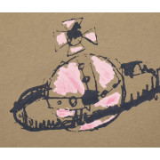 日本限定 Vivienne Westwood塗鴉版經典LOGO印花短袖Tee