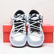 美國限定 Nike 綁繩Off-White聯乘限量版解構版板鞋休閒鞋波鞋D2301