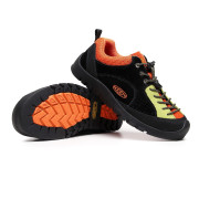 美國人氣戶外品牌Keen Jasper Rocks 露營系列防滑徒步鞋行山鞋旅行鞋波鞋---黑橙色