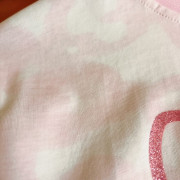 韓國限定 Sanrio Hello Kitty卡通立體刺繡短袖Tee