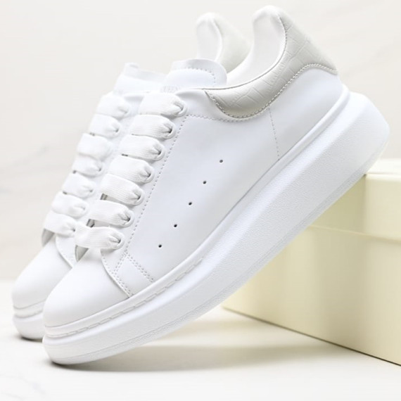 Alexander McQueen Sole Leather Sneakers款厚底休閒鞋波鞋小白鞋F4741