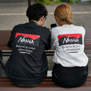 日本限定 JEANSFACTORY & NANGA聯乘限量版立體刺繡LOGO印花短袖Tee