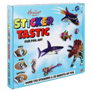 英國Hamleys Snazzy Sticker Scratcherz DIY Art and Craft Kits for Kids age 4Y+